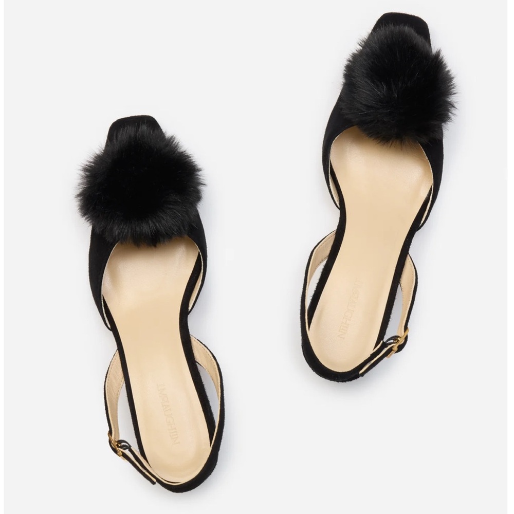 JMCL | Dita Suede Slingback Heels - Picture 2 of 4